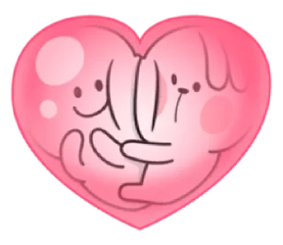 ❤️ emoji Rabbit Telegram sticker 17 of 26