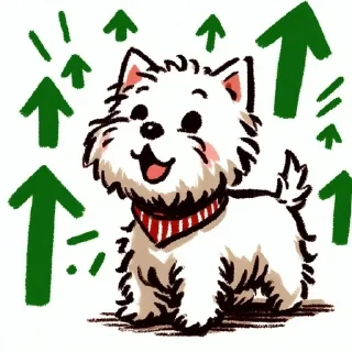 ⬆️ emoji $LILY @lilyscoin Telegram sticker 9 of 17