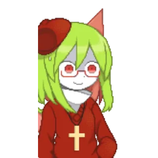 😰 emoji Gray Garden Telegram sticker 10 of 115