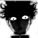 Sticker from Mob Psycho 100