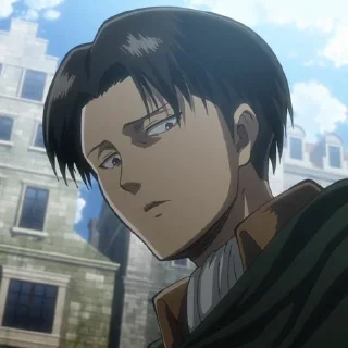 🧹 emoji Levi Ackerman Telegram sticker 9 of 120