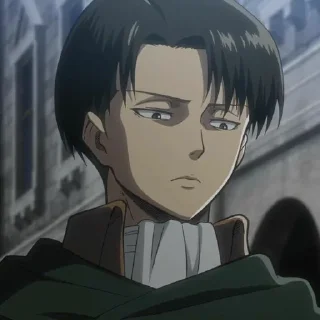 🕰 emoji Levi Ackerman Telegram sticker 8 of 120