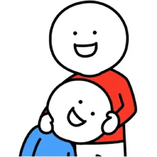 😁 emoji 小蓝和他的朋友 Telegram sticker 2 of 50