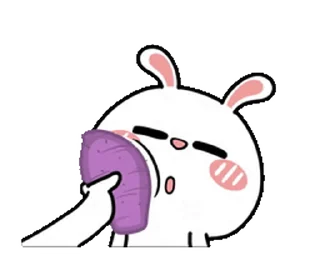 😊 emoji HyperRabbit  Talk Too Much! @kal_pc Telegram sticker 8 of 24