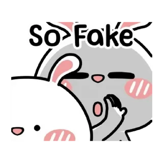 😊 emoji HyperRabbit  Talk Too Much! @kal_pc Telegram sticker 11 of 24