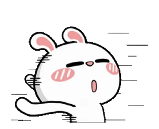 😊 emoji HyperRabbit  Talk Too Much! @kal_pc Telegram sticker 15 of 24