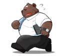 😓 emoji Bear Dad Telegram sticker 5 of 51
