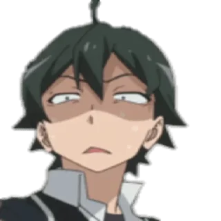 😨 emoji Oregairu Telegram sticker 14 of 30