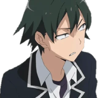 😖 emoji Oregairu Telegram sticker 9 of 30