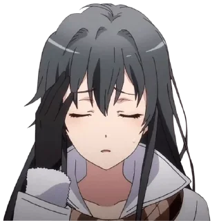 😒 emoji Oregairu Telegram sticker 6 of 30