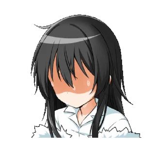 😰 emoji @xxyuji || Belleza Animated Stickers Telegram sticker 2 of 24