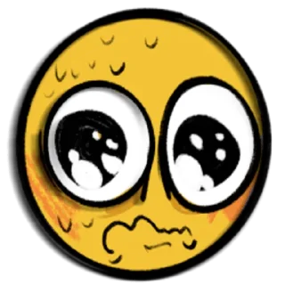 🥴 emoji Cursed Telegram sticker 17 of 74