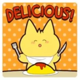 😋 emoji Miau Telegram sticker 16 of 17