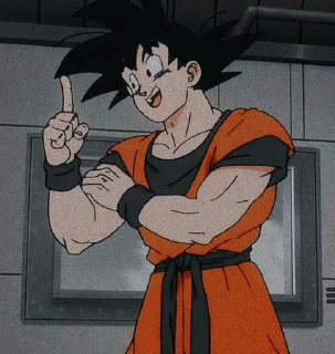 😉 emoji Dragon ball Z New pack Telegram sticker 13 of 120