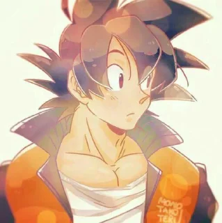 😕 emoji Dragon ball Z New pack Telegram sticker 17 of 120