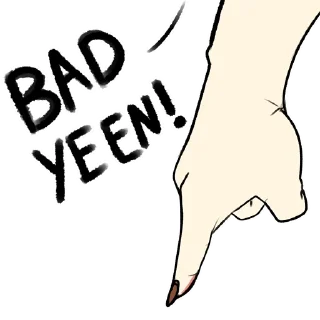 👇 emoji Ryan Yeen Telegram sticker 21 of 110