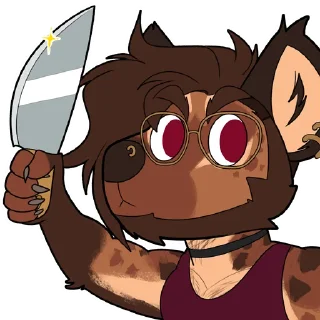 🔪 emoji Ryan Yeen Telegram sticker 22 of 110