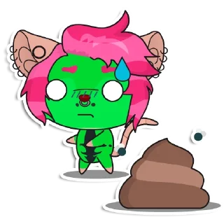 Sticker from Lovely Virus