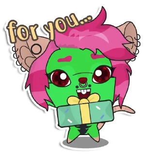 🎁 emoji Lovely Virus Telegram sticker 6 of 61