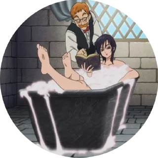 ❤️ emoji Escanor Telegram sticker 20 of 68