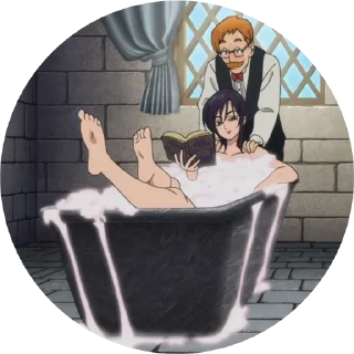 😏 emoji Escanor Telegram sticker 22 of 68