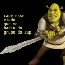 ⚔ emoji Shrek do Zap by @Faberoso Telegram sticker 11 of 50