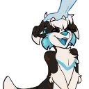 🙌 emoji Frizz Collie Animated Telegram sticker 7 of 19