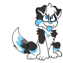🐶 emoji Frizz Collie Animated Telegram sticker 5 of 19