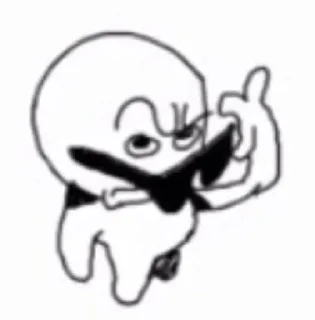 ⬛️ emoji PersachiiPack!! 5 Telegram sticker 14 of 96