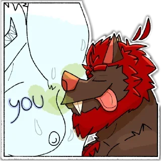 👃 emoji Suka Drew @sukadrew Telegram sticker 8 of 79