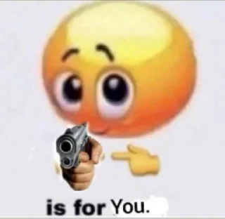🔫 emoji Stickers de Drew Telegram sticker 16 of 87