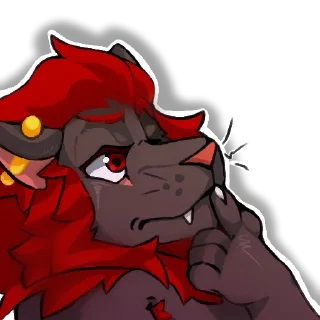 🤔 emoji Suka Drew @sukadrew Telegram sticker 16 of 79