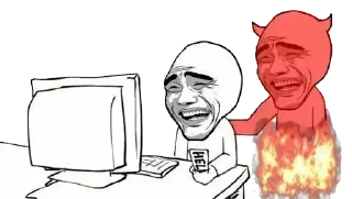 😂 emoji 𝐷𝑎𝑛𝑡𝑒¹¹⁰ @DanTe_eBliSm Telegram sticker 12 of 120