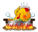 Sticker from Hot Chicken / By OsmerOmar