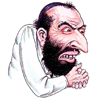 😡 emoji Jews — @stckrRobot Telegram sticker 1 of 84