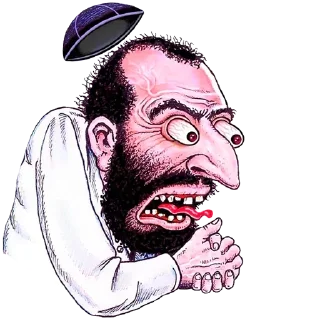 🔯 emoji Jews — @stckrRobot Telegram sticker 2 of 84