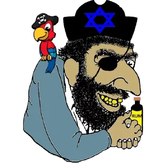 ☠ emoji Jews — @stckrRobot Telegram sticker 14 of 84