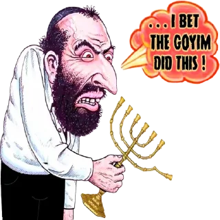 🕎 emoji Jews — @stckrRobot Telegram sticker 24 of 84