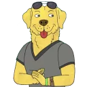 🐶 emoji Bojack Kills Telegram sticker 12 of 31