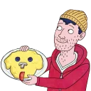 🍽 emoji Bojack Kills Telegram sticker 18 of 31