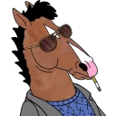 Sticker from Bojack Kills