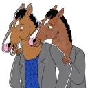Sticker from Bojack Kills