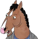 😧 emoji Bojack Kills Telegram sticker 24 of 31