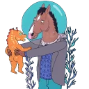👶 emoji Bojack Kills Telegram sticker 5 of 31