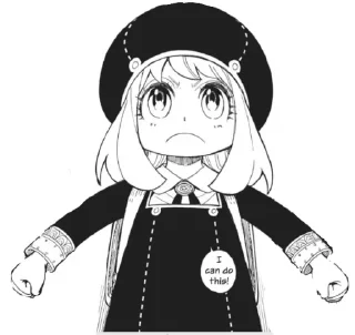 🙂 emoji Anya Forger Telegram sticker 21 of 56