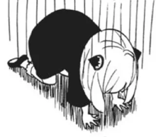 🤦‍♂️ emoji Anya Forger Telegram sticker 17 of 56