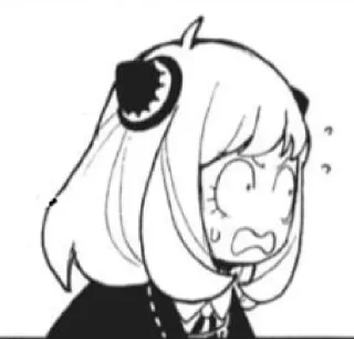 🥶 emoji Anya Forger Telegram sticker 20 of 56