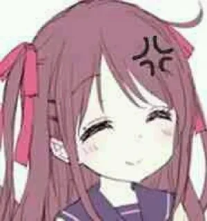 😡 emoji くまのステッカー6 Telegram sticker 7 of 120