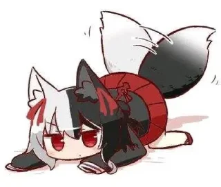 🦊 emoji くまのステッカー14 Telegram sticker 5 of 120