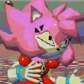 Sticker from Malware Amy → Sonic Rewrite // @rubynkoshaven